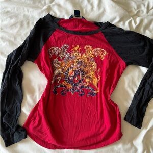 Ralph Lauren Babydoll Jersey Top ❤️